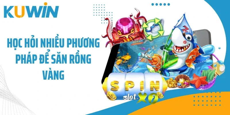 Học hỏi nhiều phương pháp để săn Rồng vàng